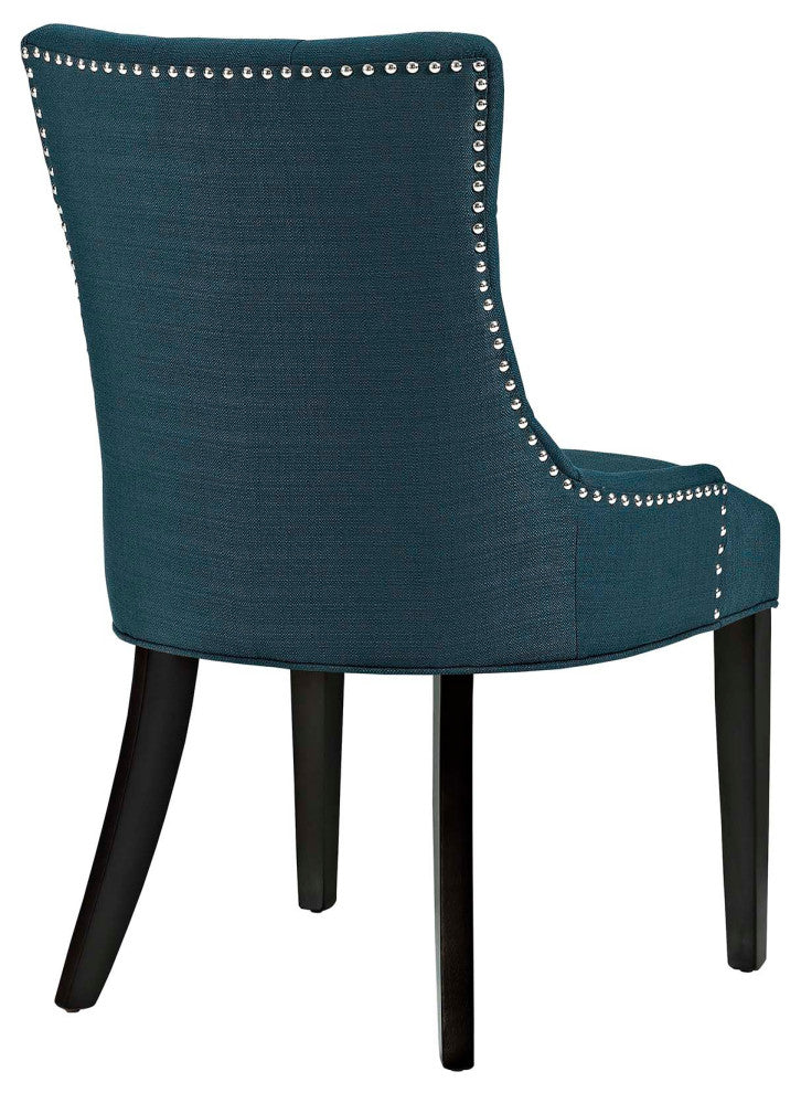 Azure Regent Dining Side Chair Fabric Set of 2