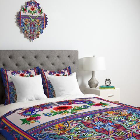 Juliana Curi Embroided Duvet Cover, King