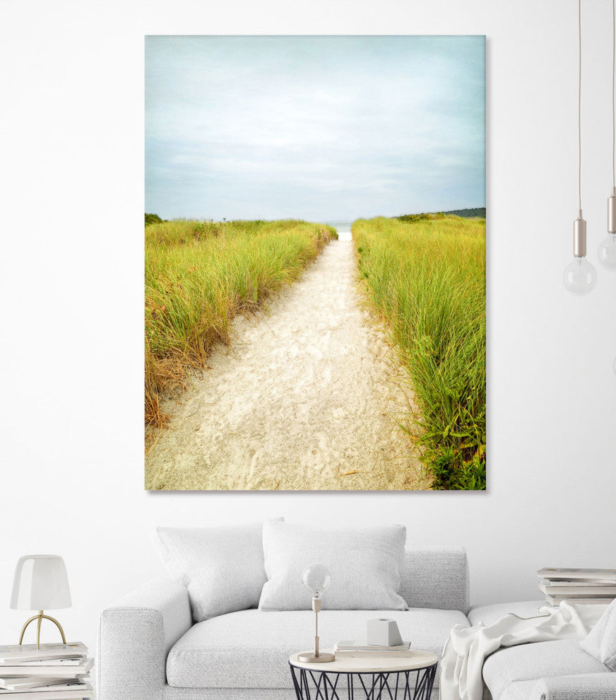 Beach Trail - 72 x 54 by Brooke T. Ryan