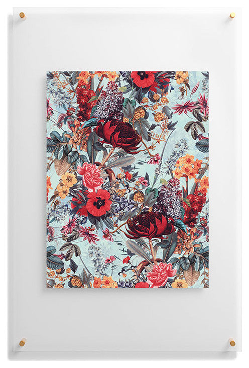 Burcu Korkmazyurek Romantic Garden Vi Floating Acrylic Print
