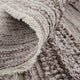Weave & Wander Akton Shag Rug, Ivory/Rustic Brown, 9ft x 12ft Rug