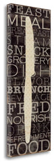 "Kitchen Words III" By Pela Studio, Giclee Print on Gallery Wrap Canvas