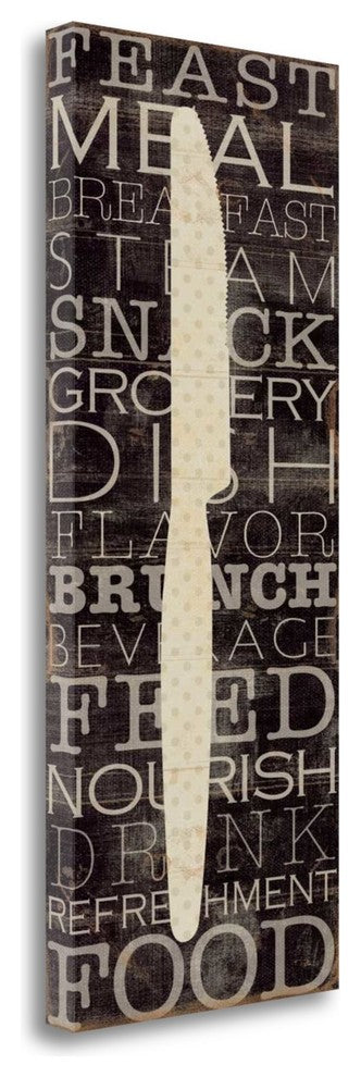 "Kitchen Words III" By Pela Studio, Giclee Print on Gallery Wrap Canvas