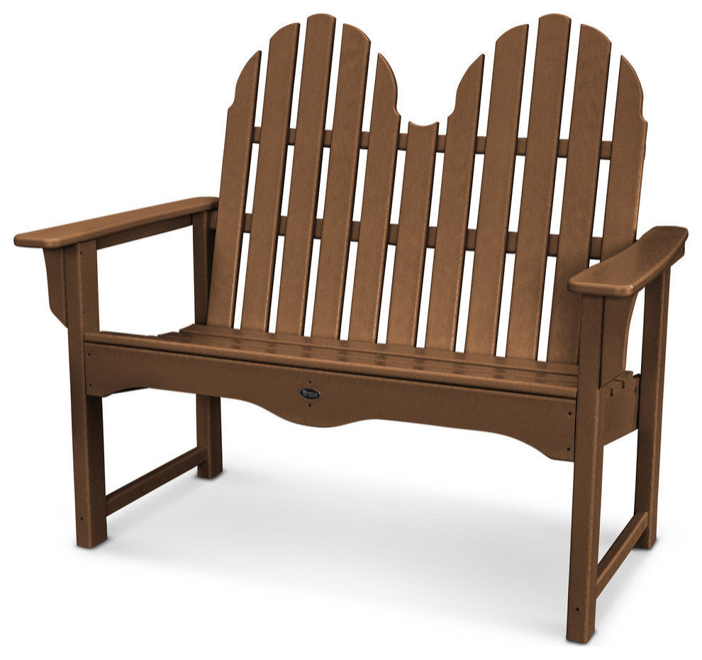 Trex Outdoor Furniture Cape Cod Adirondack 48" Bench, Tree House