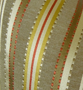 Macedonia Gold Red and Silver Handmade Luxury Pillow, 20"x36" King