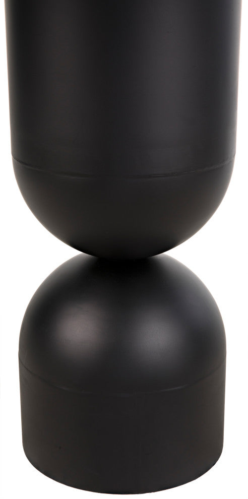 Wanda Dining Table, Black Metal