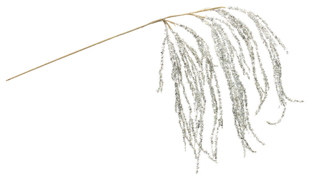Hanging Tinsel Branch, Set of 2