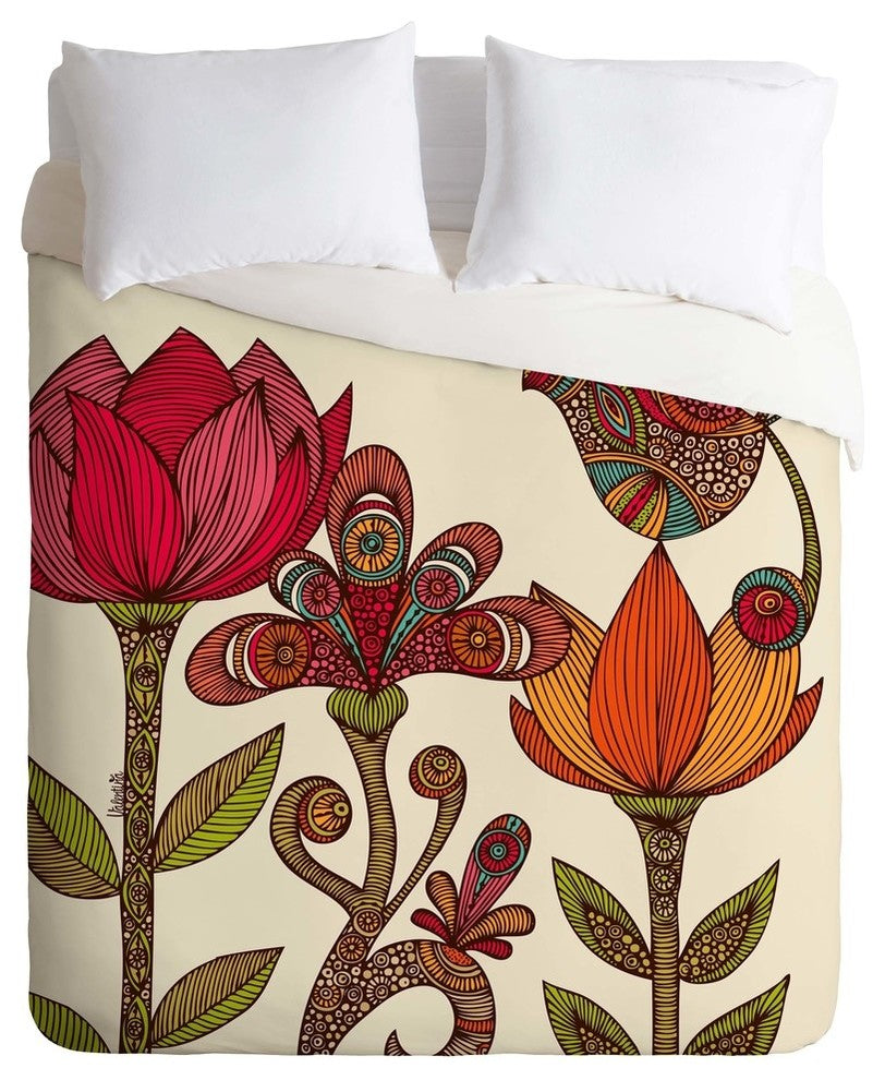 Deny Designs Valentina Ramos In The Garden Duvet Cover - Lightweight