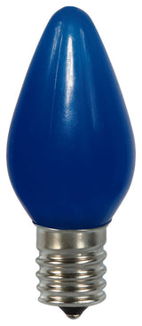 C7 Ceramic Led Blue Bulb .96W 130V 25/Bx