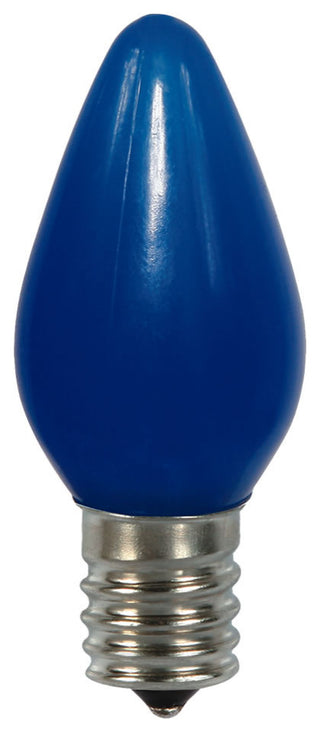 C7 Ceramic Led Blue Bulb .96W 130V 25/Bx