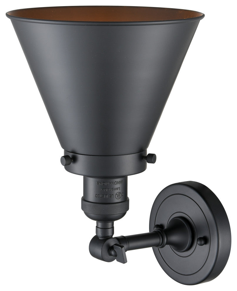 Innovations Appalachian 1-Light Sconce Matte Black
