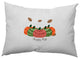 Happy Fall Pumpkins Accent Pillow, Coral, 14"x20"