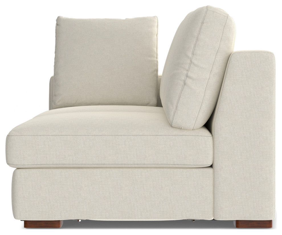 Charlie Right-Facing Sectional in Tightly Woven Performance Fabric