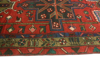 Fine Vintage Distressed Erik Red/Brown Runner, 3'2x9'10