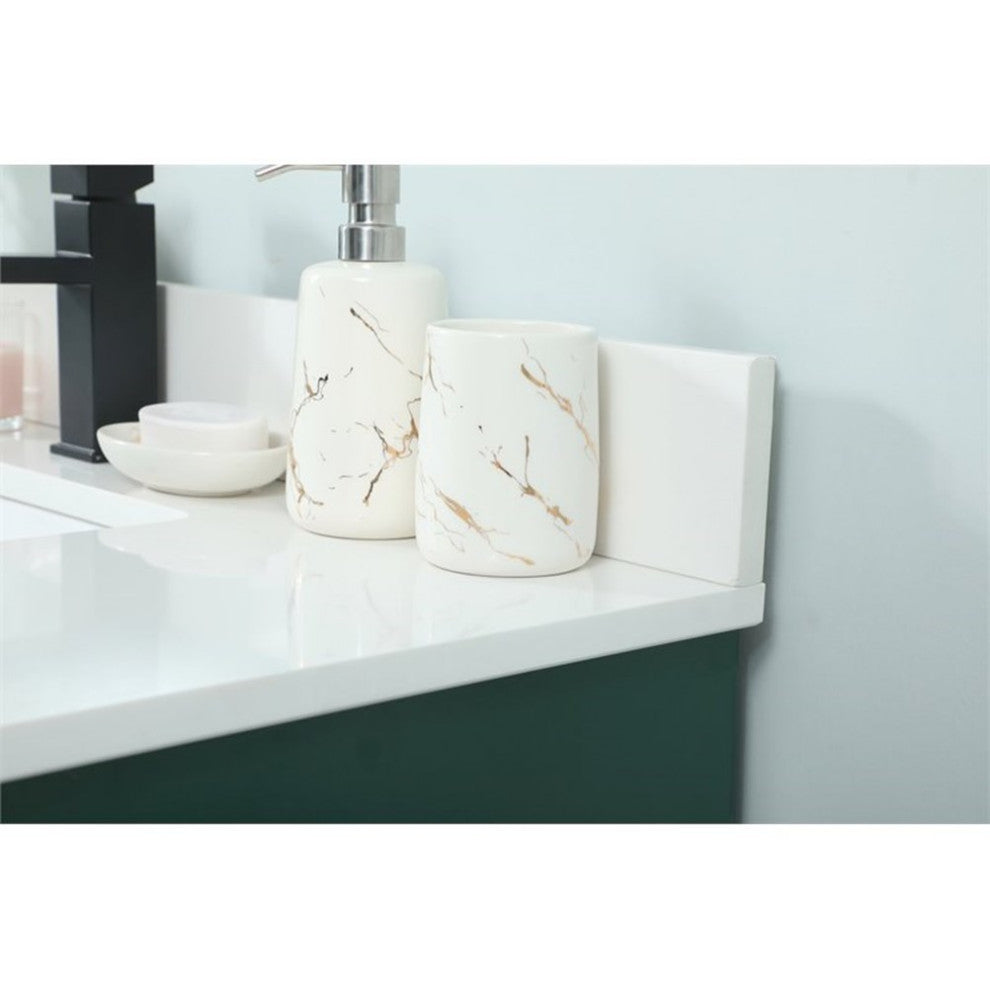 Elegant Decor Sloane Bathroom Vanity Green