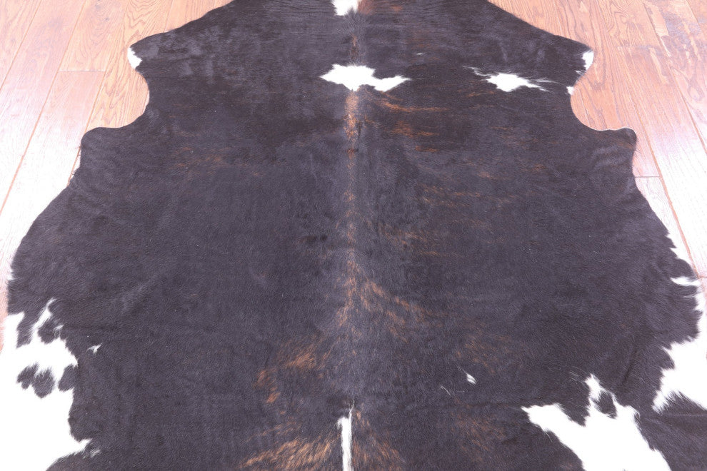 Natural Cowhide Rug 6' 3" X 5' 5" C2386