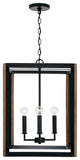Capital Lighting, 545442KD, 16"Wx22"H 4-Light Medium Foyer