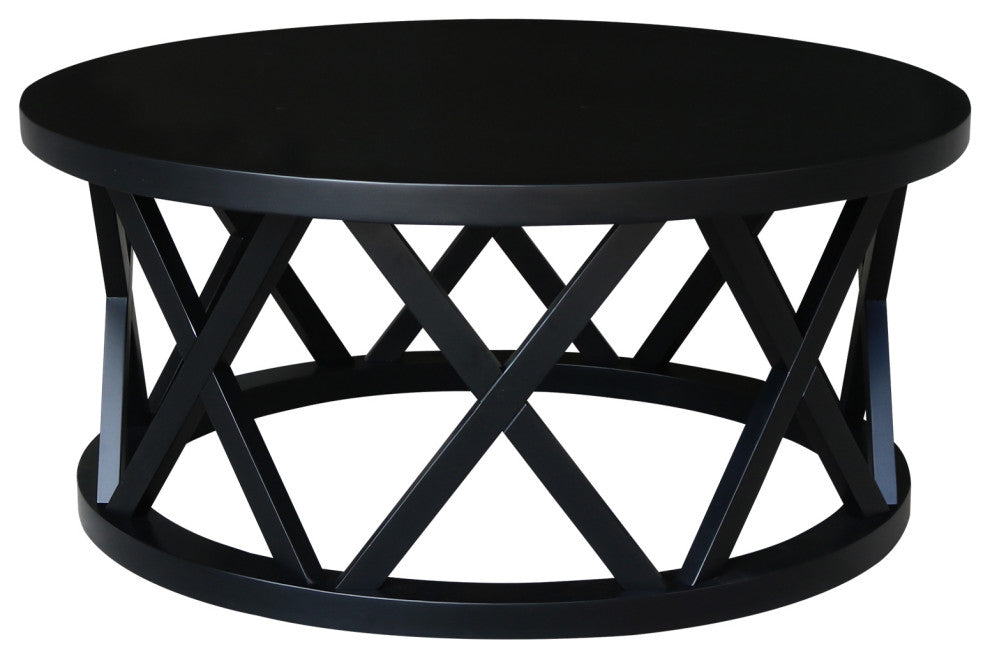 Round Ceylon Coffee Table
