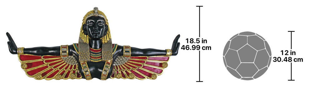 Egyptian Goddess of Halwan Wall Sculpture
