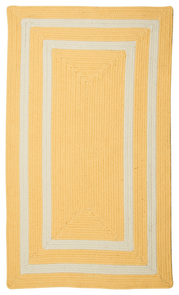 Colonial Mills Rug La Playa Sun Yellow Square