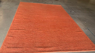 Chandra Amco Amc36502 Solid Color Rug, Rust, 7'9" X 10'6"
