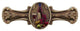 Best Cellar Wine Pull, Antique Pewter, Brass Hand Tinted