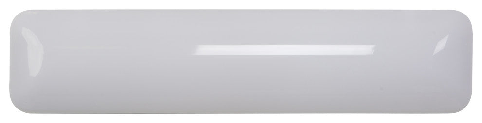 2-Light White Fluorescent Overhead Puff Light