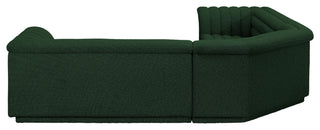 Cascade Upholstered Modular Sofa, Green, Boucle Fabric, Corner Sectional