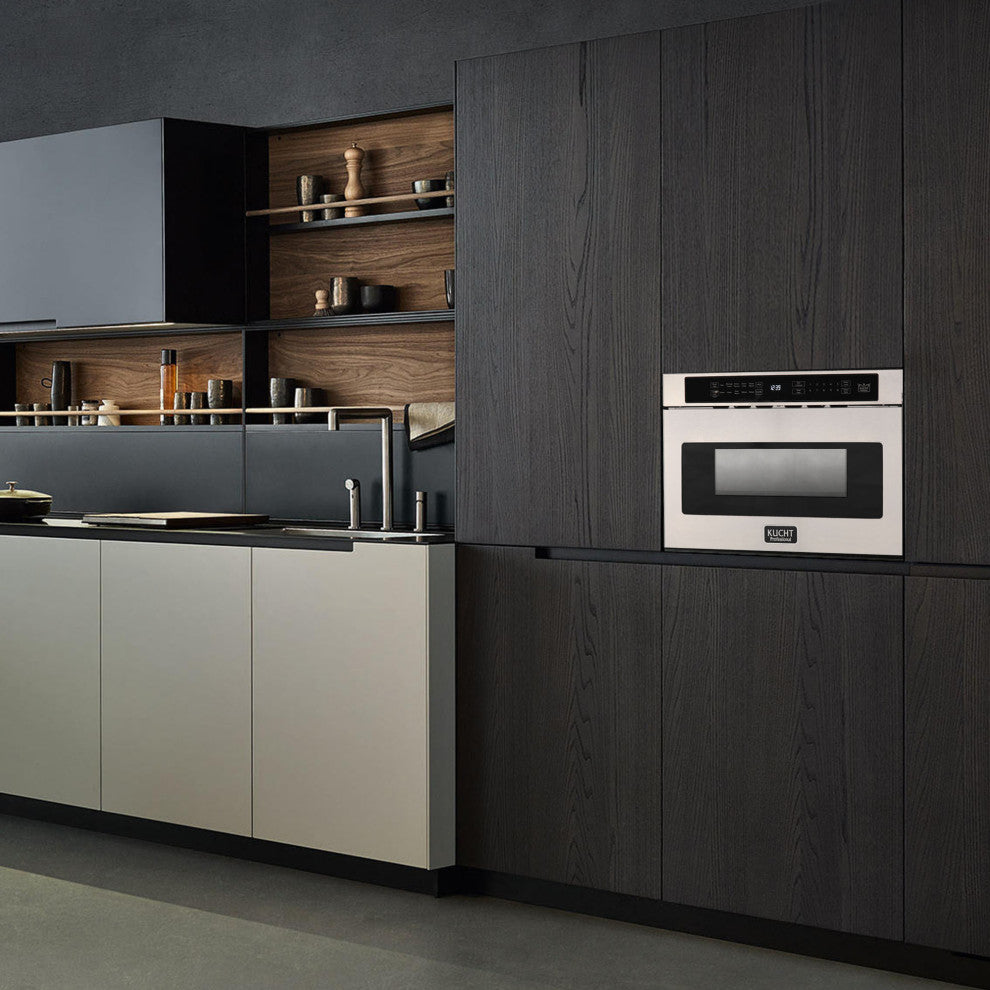 Kucht 24" 1.2 Cu. Ft. Built-in Microwave Drawer