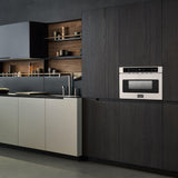 Kucht 24" 1.2 Cu. Ft. Built-in Microwave Drawer