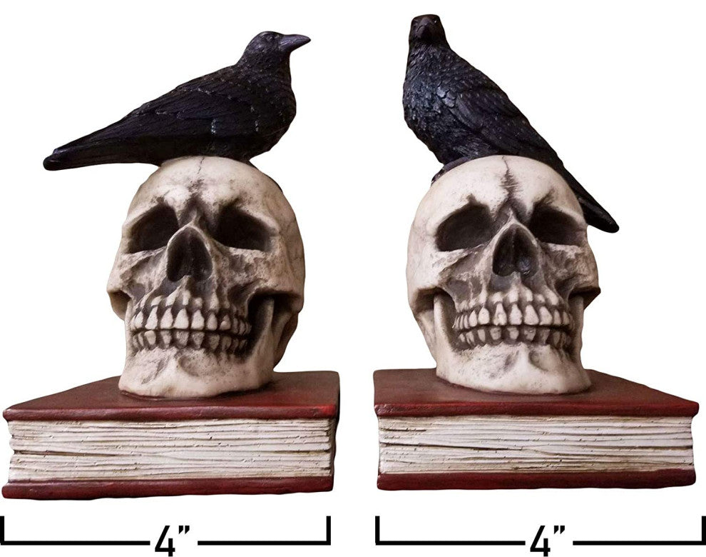 Skulls Bookends
