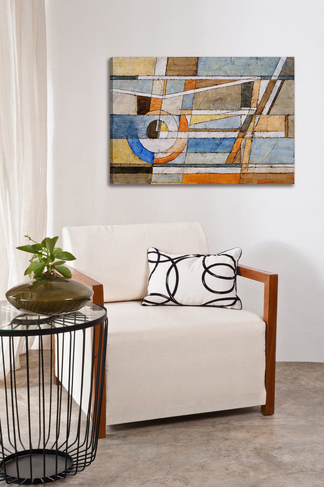 "Exploring Dimension" Painting Print on Canvas