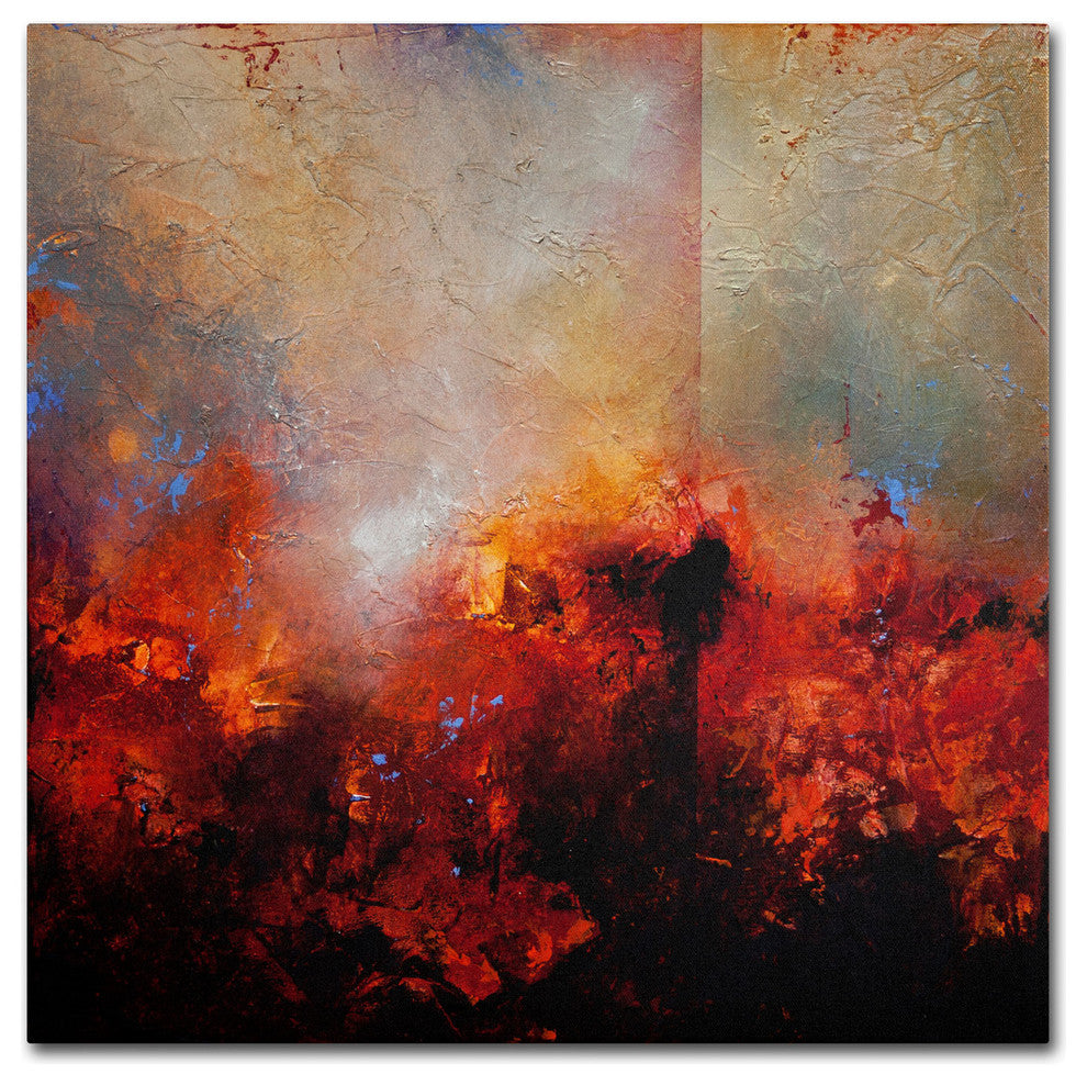 'Red Earth' Canvas Art by Cody Hooper