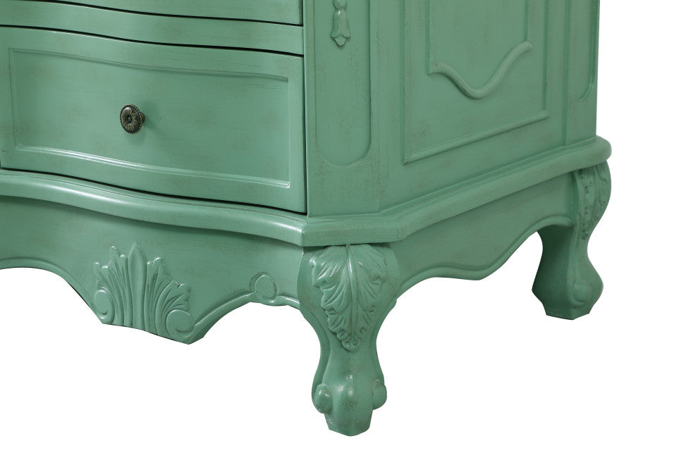 Bathroom Vanity, Vintage Mint, 60", Single Sink