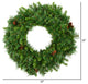 30" Cheyenne Pine Wreath 15 Cones 260T