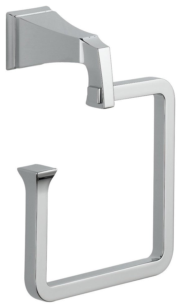 Delta Dryden Towel Ring, Chrome, 75146