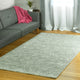 Palladian Collection Silver 9' x 12' Rectangle Indoor Area Rug