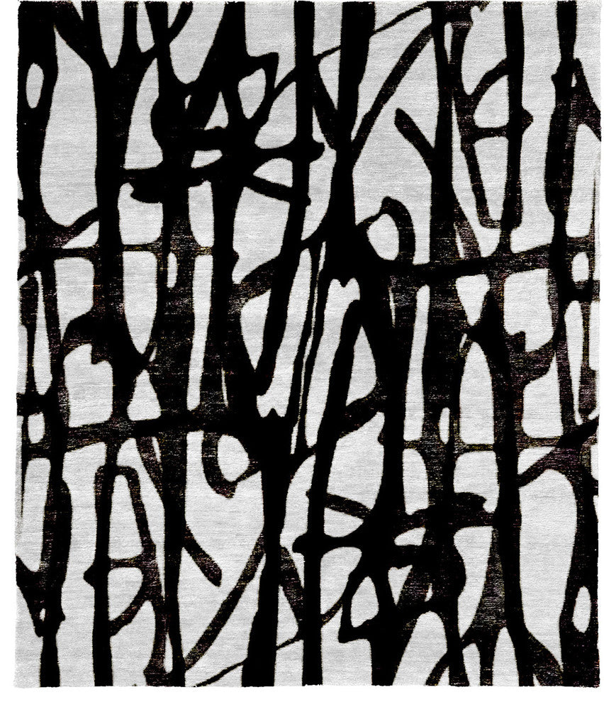 Celestine Highland Hand Knotted Tibetan Rug, 6' Square