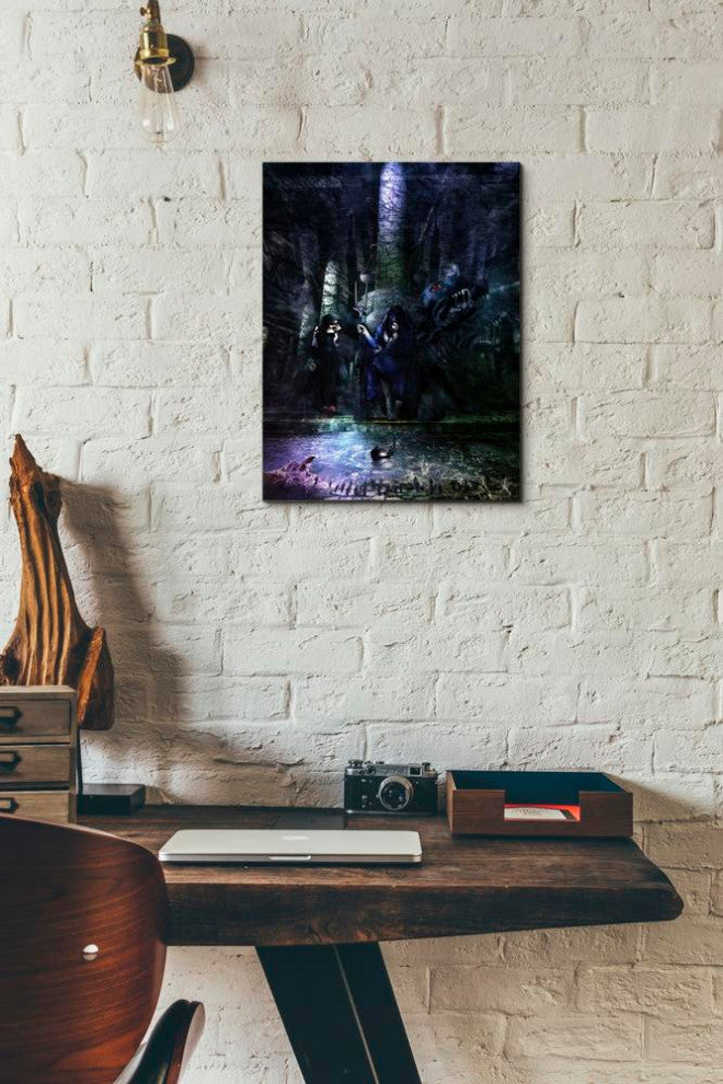 Cortesi Home "Hades" by Mario Sanchez Nevado, Giclee Canvas Wall Art, 12"x16"