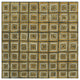 "Square in Square" Digital Paper Print by Kathrine Lovell, 32"x32"