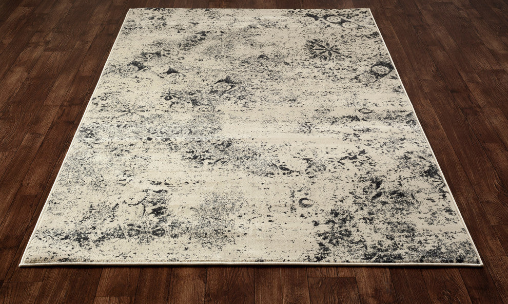 Karelia Cumulus Rug, Gray, 2'7"x8'1" Runner