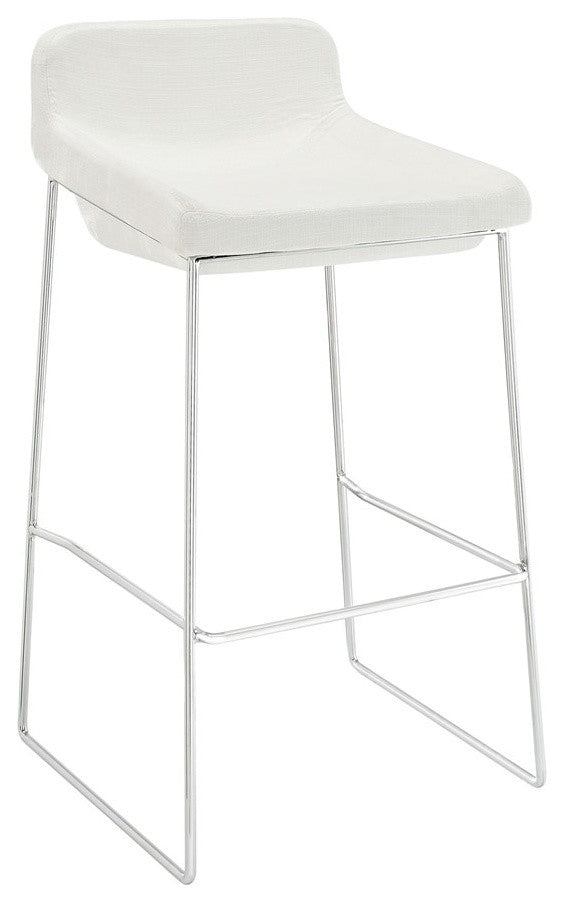 Modern White Garner Bar Stool