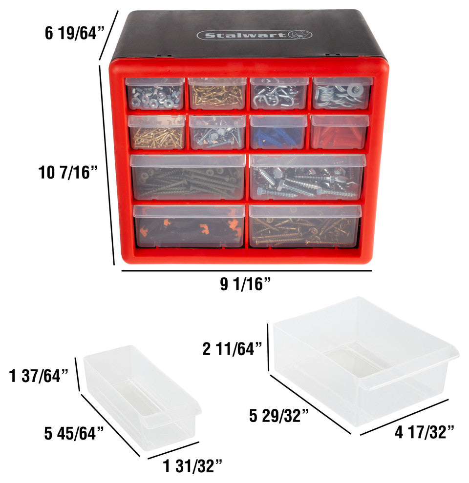 Storage Drawers-12 Compartment Organizer Desktop by Stalwart