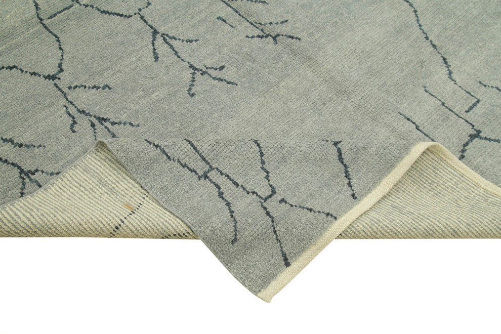 Rug N Carpet - Handmade Decorative 6' 2'' x 9' 1'' Moroccan Area Rug