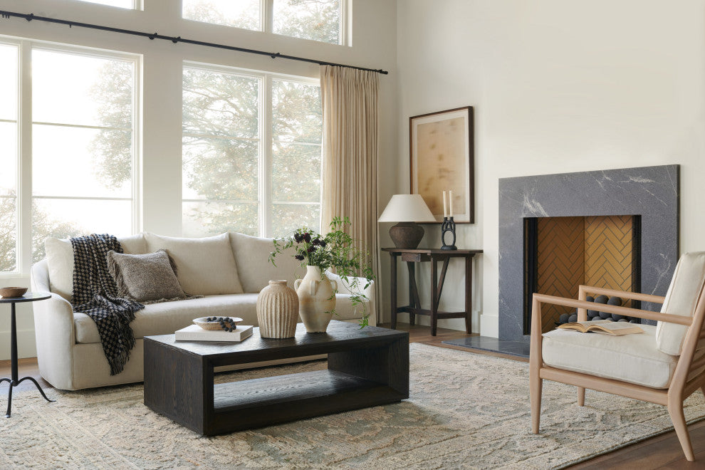 Loloi Emilia Sky / Natural 7'-9" x 9'-9" Area Rug