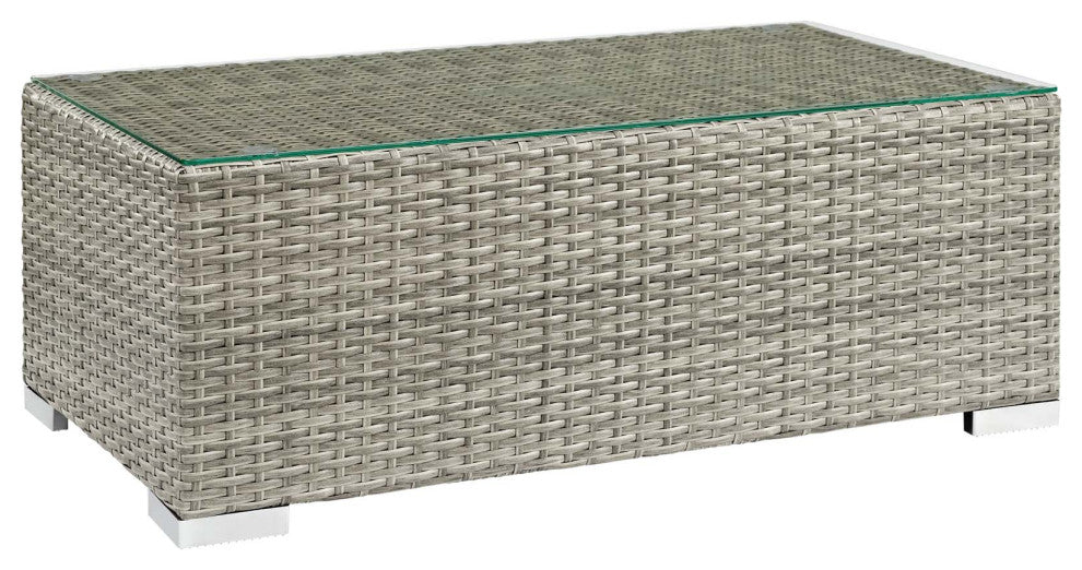 Repose 8 Piece Outdoor Patio Sunbrella Modern Sectional Set