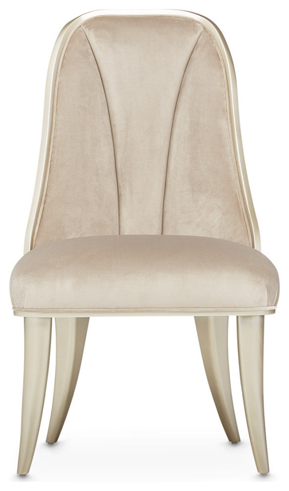 Villa Cherie Dining Side Chair, Set of 2 - Hazelnut