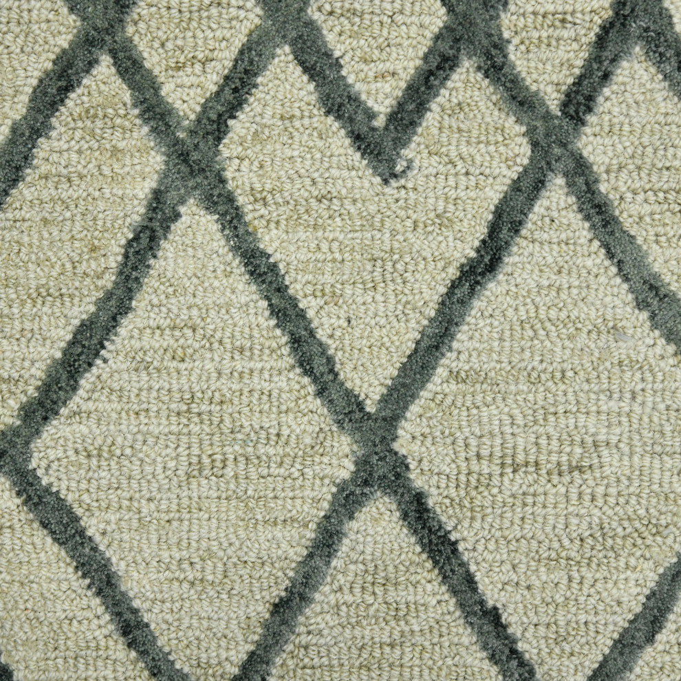 Vista Duncan Area Rug, Ivory, 8' x 10', Geometric