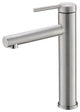 STYLISH Single Handle Bathroom Vessel Sink Faucet Brushed Stainless Steel Finish