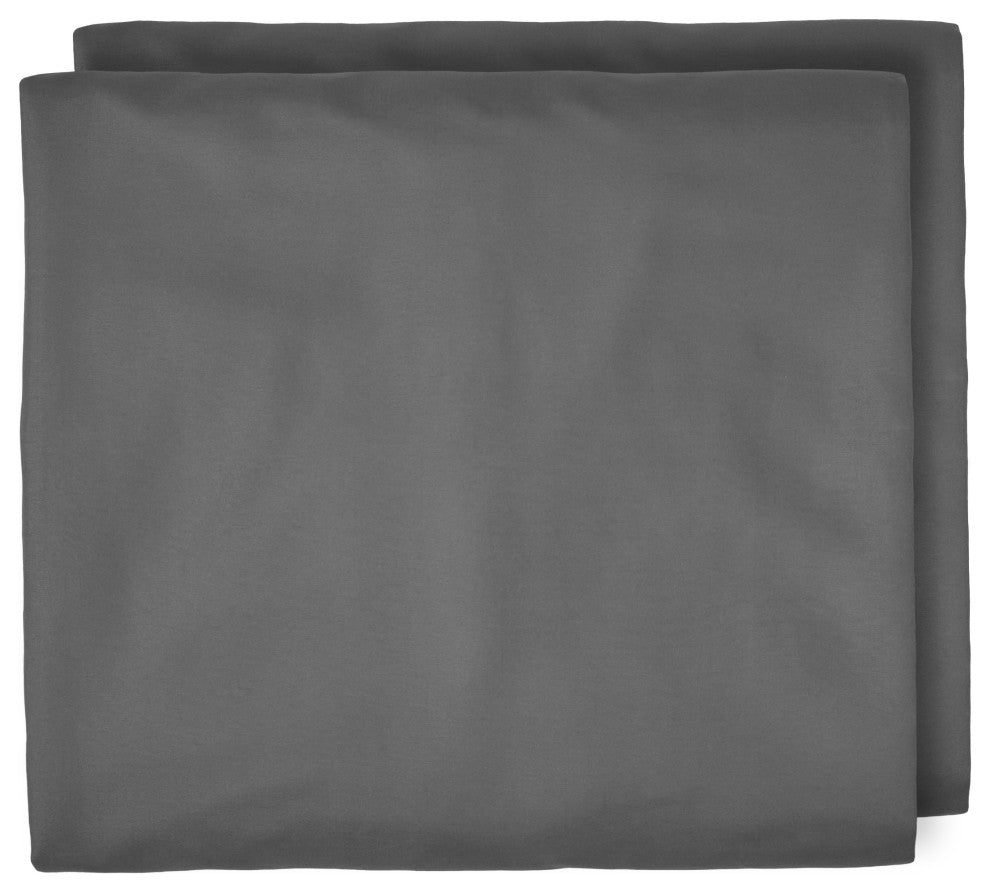 Bare Home Microfiber Fitted Sheets - Set of 2, Gray, Full